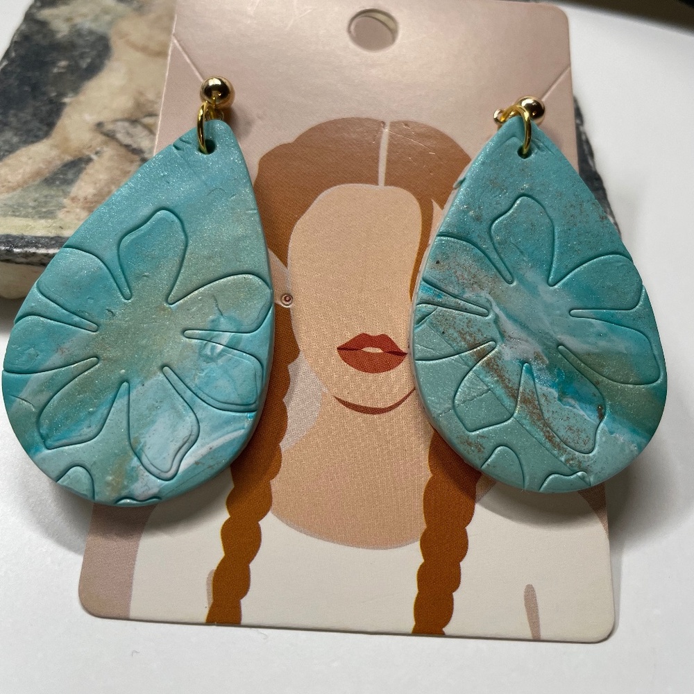 Starry Polymer Clay Drops